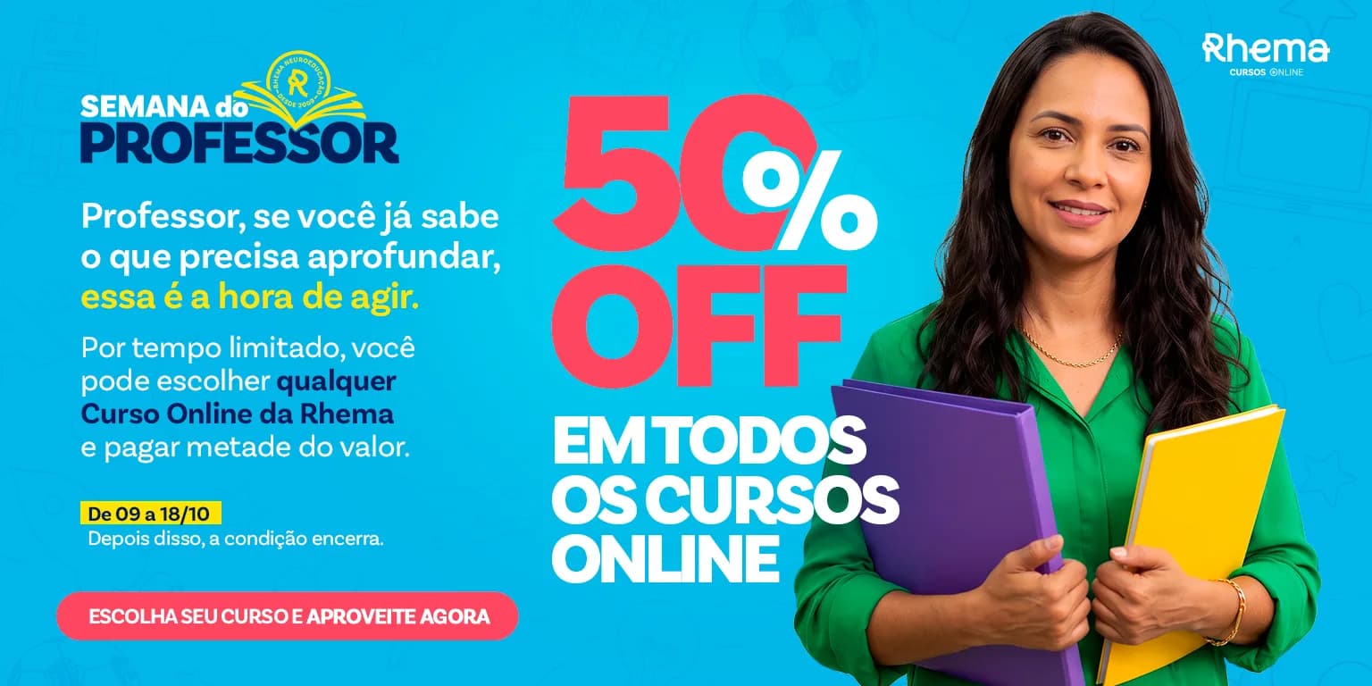 MÊS DO PROFESSOR RHEMA