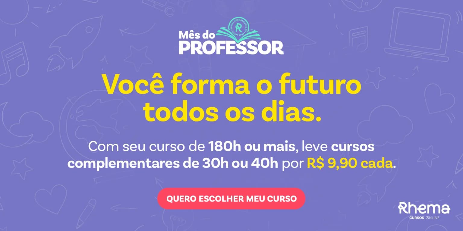 MÊS DO PROFESSOR RHEMA
